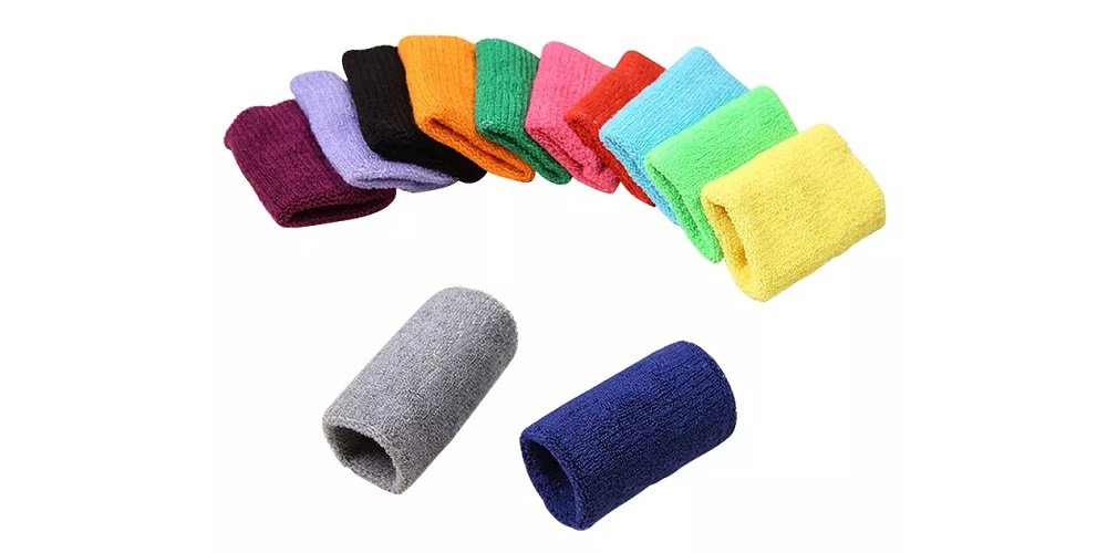 What are head and wrist sweatbands?